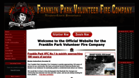 What Franklinparkvfc158.org website looked like in 2019 (4 years ago)