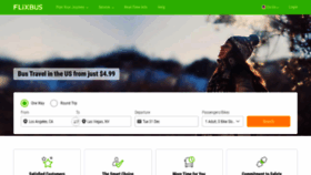 What Flixbus.com website looked like in 2019 (4 years ago)