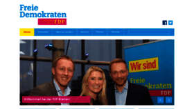What Fdp-bremen.de website looked like in 2019 (4 years ago)