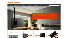 What Focusmount.com website looked like in 2019 (4 years ago)