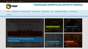 What Fedf.org.br website looked like in 2019 (4 years ago)