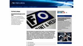 What Fo-print-media.ch website looked like in 2020 (4 years ago)