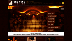 What Finewinesource.net website looked like in 2020 (4 years ago)