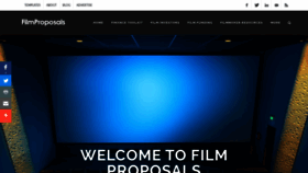 What Filmproposals.com website looked like in 2020 (4 years ago)
