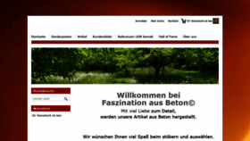 What Faszination-aus-beton.de website looked like in 2020 (4 years ago)