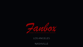 What Fanbox.com website looked like in 2020 (4 years ago)