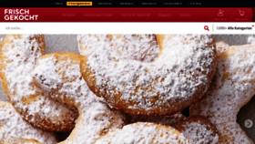 What Frischgekocht.billa.at website looked like in 2020 (4 years ago)