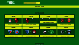 What Futebolaovivo.club website looked like in 2020 (4 years ago)