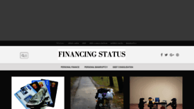 What Financingstatus.com website looked like in 2020 (4 years ago)