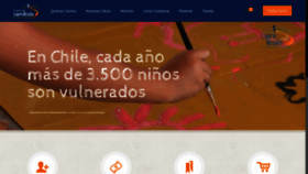 What Fundacionlauravicuna.cl website looked like in 2020 (4 years ago)