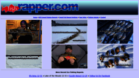 What Fishrapper.com website looked like in 2020 (4 years ago)