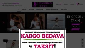 What Fashiontayt.com website looked like in 2020 (4 years ago)