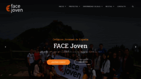 What Facejoven.org website looked like in 2020 (4 years ago)