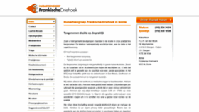 What Frankischedriehoek.nl website looked like in 2020 (4 years ago)