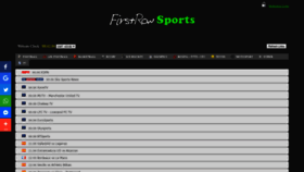What Firstrowsport.tv website looked like in 2020 (4 years ago)