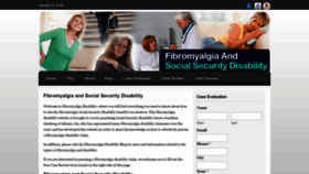 What Fibromyalgia-disability.com website looked like in 2020 (4 years ago)