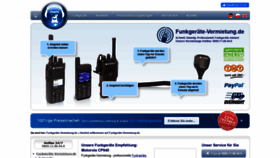 What Funkgeraete-vermietung.de website looked like in 2020 (4 years ago)