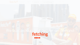 What Fetchr.us website looked like in 2020 (5 years ago)