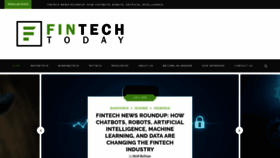 What Financialtechnologytoday.com website looked like in 2020 (4 years ago)