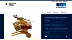 What Forschung-fachhochschulen.de website looked like in 2020 (4 years ago)