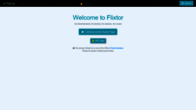 What Flixtor.to website looked like in 2020 (4 years ago)