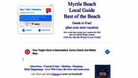 What Funbeaches.com website looked like in 2020 (4 years ago)
