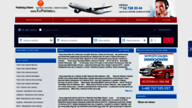 What Flypartner.pl website looked like in 2020 (4 years ago)