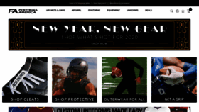 What Footballamerica.com website looked like in 2020 (4 years ago)