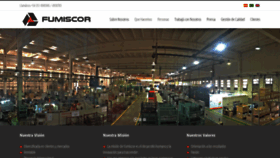 What Fumiscor.com website looked like in 2020 (4 years ago)