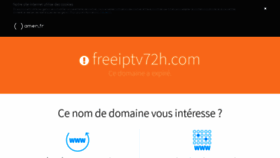What Freeiptv72h.com website looked like in 2020 (4 years ago)