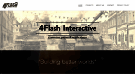 What Fourflash.com website looked like in 2020 (5 years ago)