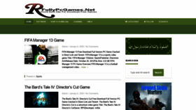 What Fullypcgames.net website looked like in 2020 (4 years ago)