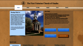 What Firstuuomaha.org website looked like in 2020 (4 years ago)