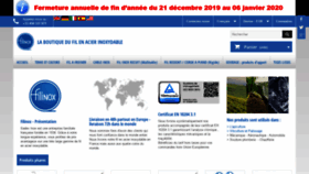 What Filinox.com website looked like in 2020 (4 years ago)