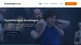 What Fysiotherapiegroningen.nl website looked like in 2020 (4 years ago)