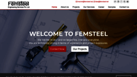 What Femsteel.net website looked like in 2020 (4 years ago)