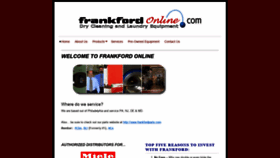 What Frankfordonline.com website looked like in 2020 (4 years ago)