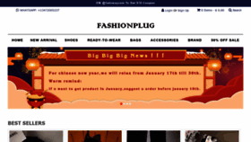 What Fashionplug.ru website looked like in 2020 (4 years ago)