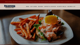 What Fieldstonesgrille.com website looked like in 2020 (4 years ago)