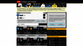 What Fussballlivestream.tv website looked like in 2020 (4 years ago)