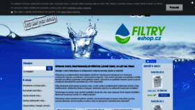 What Filtryeshop.cz website looked like in 2020 (4 years ago)