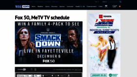 What Fox50.com website looked like in 2020 (4 years ago)