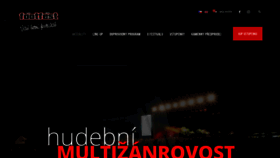 What Footfest.cz website looked like in 2020 (4 years ago)