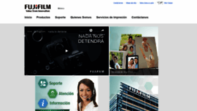 What Fujifilm.com.mx website looked like in 2020 (4 years ago)