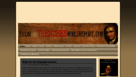 What Fromthetrenchesworldreport.com website looked like in 2020 (4 years ago)