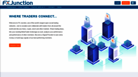 What Fxjunction.com website looked like in 2020 (4 years ago)