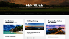 What Fernidee.de website looked like in 2020 (4 years ago)