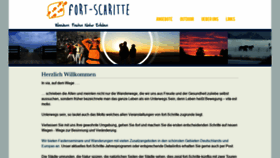 What Fort-schritte.de website looked like in 2020 (4 years ago)