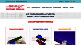 What Fastener.de website looked like in 2020 (4 years ago)
