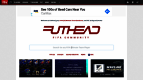 What Futhead.com website looked like in 2020 (4 years ago)